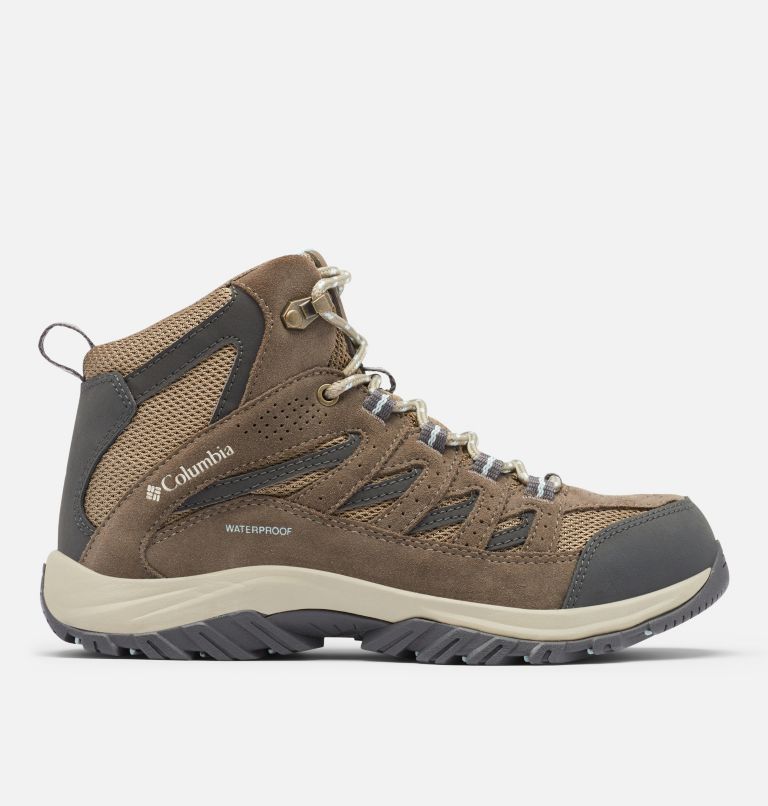 Columbia Crestwood™ Mid Waterproof Women's Hiking Boots Brown | QFQ5932GC