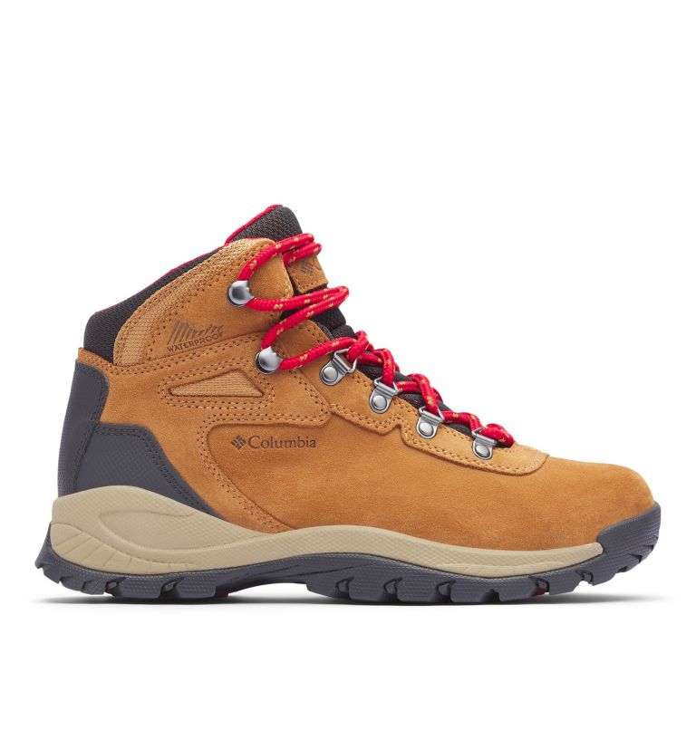 Columbia Newton Ridge™ Plus Waterproof Amped Women's Hiking Boots Blue/Red | DYH1299BD