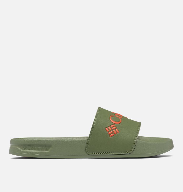 Columbia PFG Tidal Ray™ Slide Men's Sandals Grey/Green/Red | GXJ6812UE