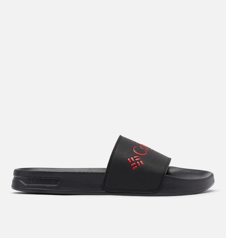 Columbia PFG Tidal Ray™ Slide Men's Sandals Black/Red | YSC3555MP