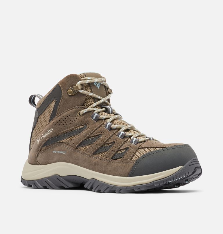 Columbia Crestwood™ Mid Waterproof Women's Hiking Boots Brown | QFQ5932GC