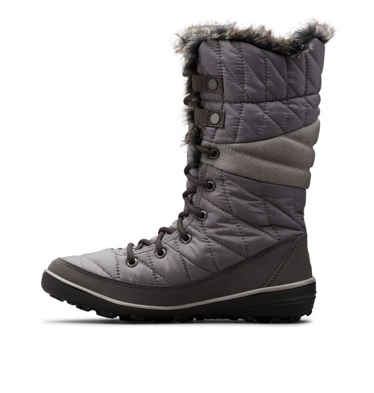 Columbia Heavenly™ Omni-Heat™ Waterproof Women's Snow Boots Grey/Chocolate | QBG8832ZB