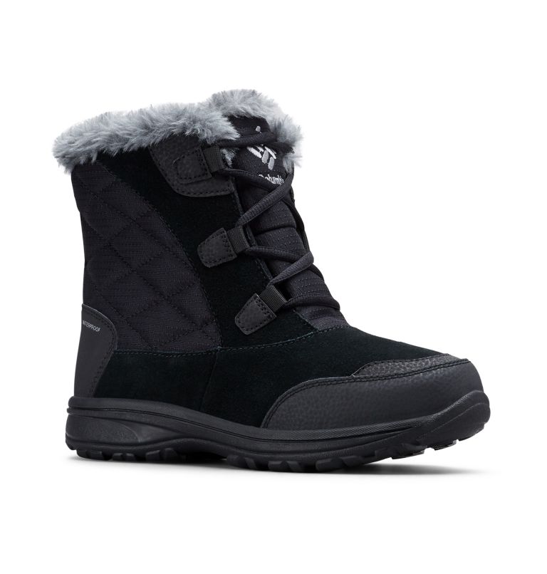 Columbia Ice Maiden™ Shorty Women's Snow Boots Black/Grey | RHB4282EY