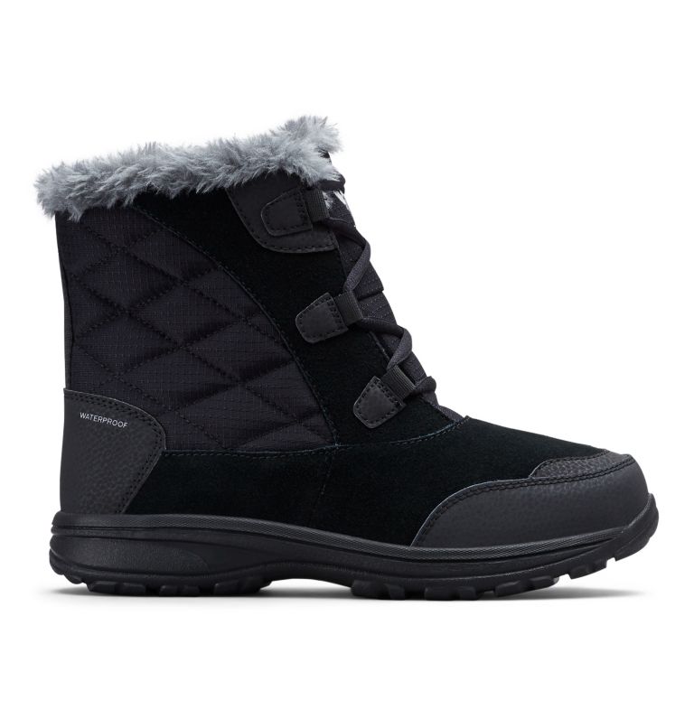 Columbia Ice Maiden™ Shorty Women\'s Snow Boots Black/Grey | RHB4282EY