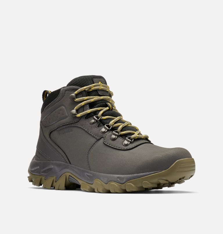 Columbia Newton Ridge™ Plus II Waterproof Men's Hiking Boots Dark Grey/Green | INA1612JW