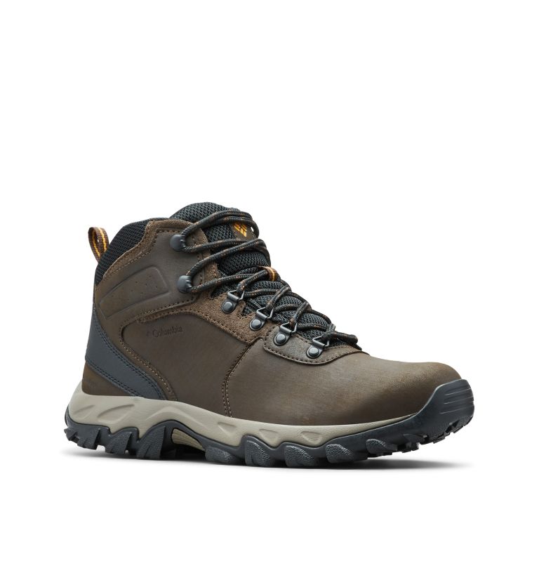 Columbia Newton Ridge™ Plus II Waterproof Men's Hiking Boots Dark Brown/Grey | NUU4631RL