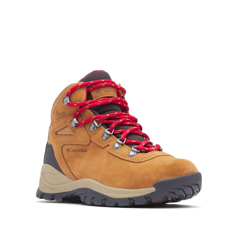 Columbia Newton Ridge™ Plus Waterproof Amped Women's Hiking Boots Blue/Red | DYH1299BD