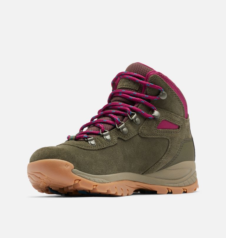 Columbia Newton Ridge™ Plus Waterproof Amped Women's Hiking Boots Olive/Red | RSF1863WP