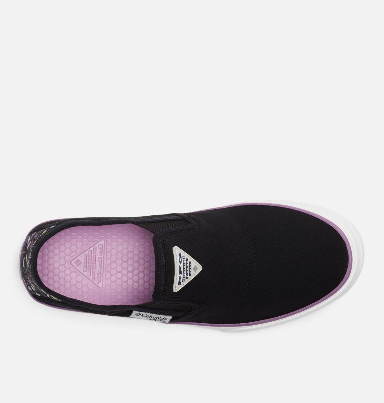 Columbia PFG Slack Water™ Women's Slip On Shoes Black/Dark Lavender | DNC7661OT