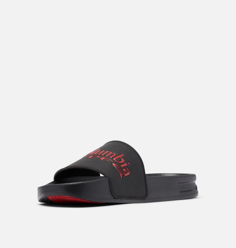 Columbia PFG Tidal Ray™ Slide Men's Sandals Black/Red | YSC3555MP